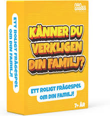 Känner Du Din Familj? - Familjespel för Barn