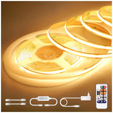 COB LED Strip 5M Varmvit Dimbart 3000K