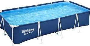 Bestway Steel Pro Rektangulär Uppblåsbar Pool